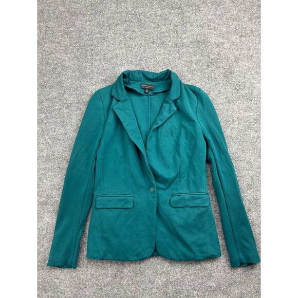 Sophie Grace Blazer Women's XS Green Single Button Coat Ponte Jacket - Picture 1 of 9